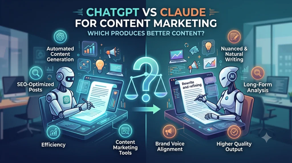 ChatGPT vs Claude for Content Marketing: Which Produces Better Content?